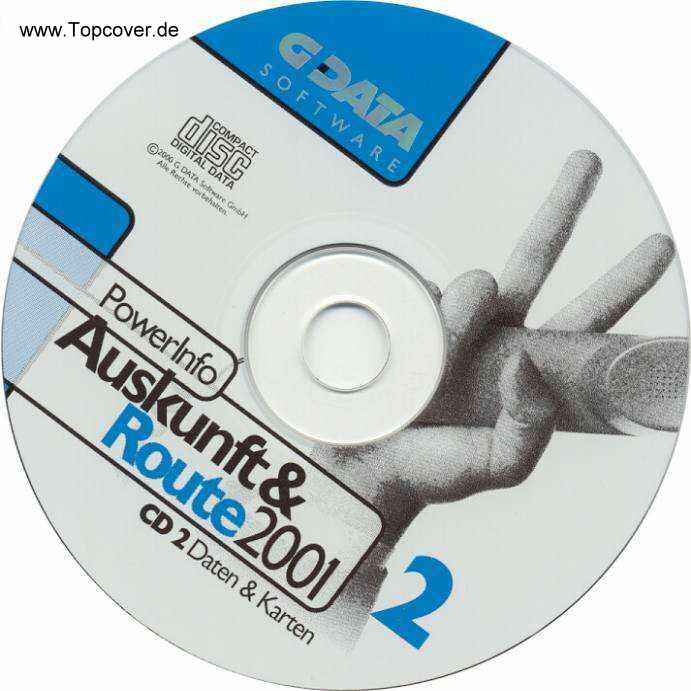 powerinfo auskunft & route 2001 cd2